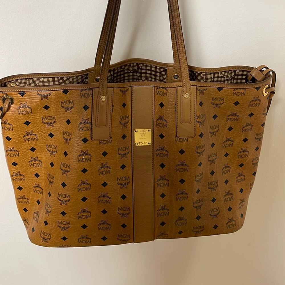 COPY - Liz Reversible Large Visetos Tote Bag